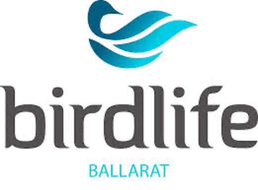 Birdlife Ballarat logo with blue bird design